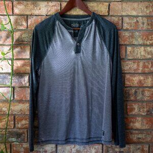 Flag & Anthem stylish two-tone henley shirt